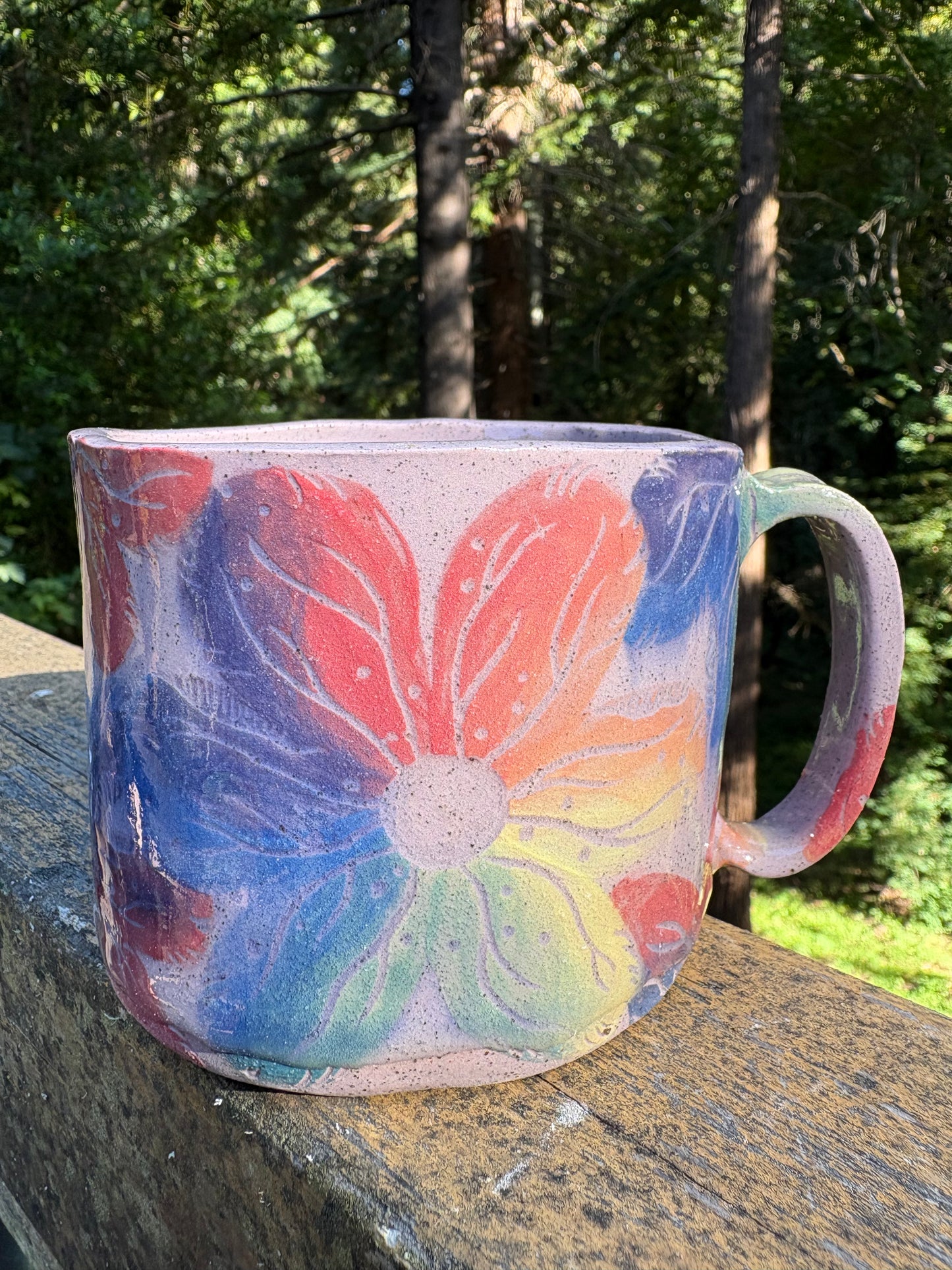 Rainbow Flower Mug PRE-ORDER